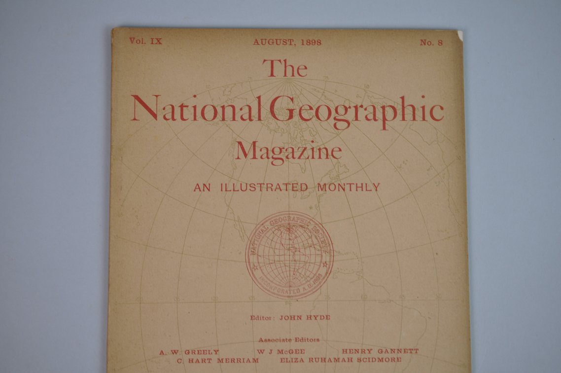 Vol. IX No. 8 – August 1898 National Geographic, photo 3 of 3