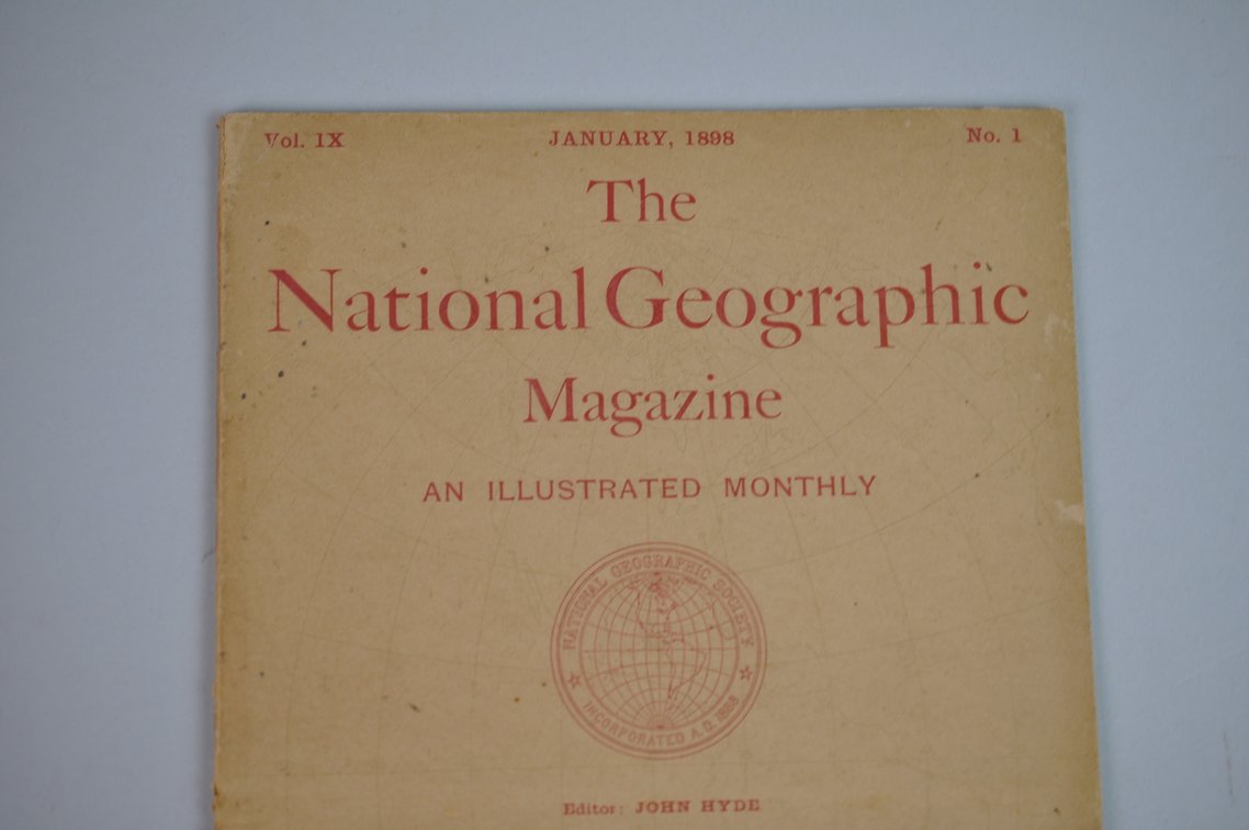 Vol. IX No. 1 – January 1898 National Geographic, photo 3 of 3