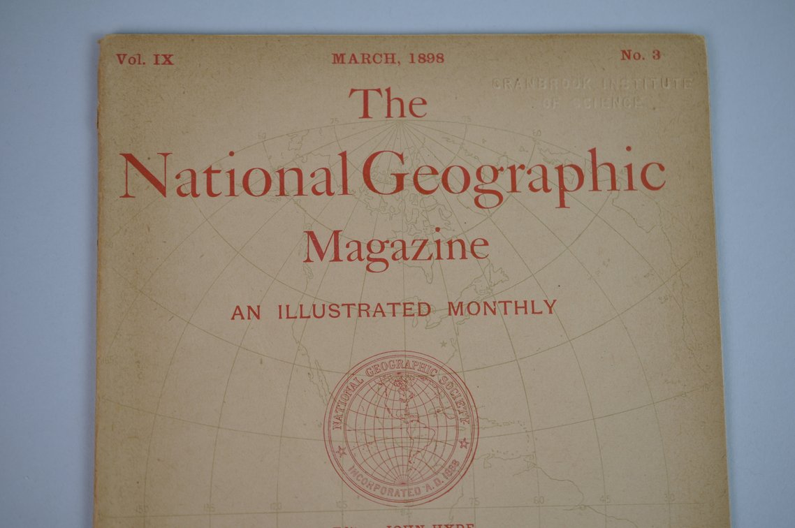 Vol. IX No. 3 – March 1898 National Geographic, photo 3 of 3