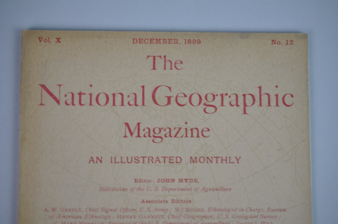 Vol. X No. 12 – December 1899 National Geographic, photo 3 of 3