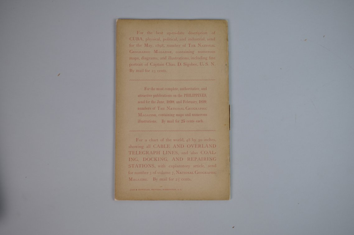 Vol. X No. 7 – July 1899 National Geographic, photo 2 of 3