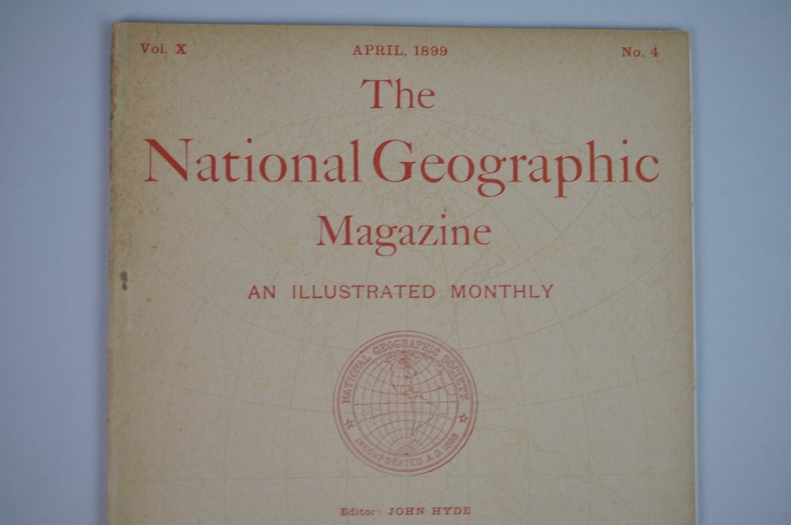 Vol. X No. 4 – April 1899 National Geographic, photo 3 of 3