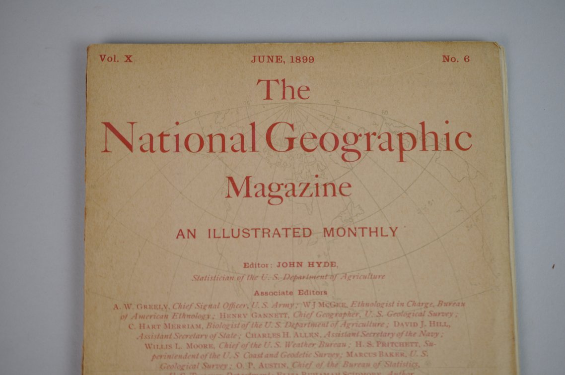 Vol. X No. 6 – June 1899 National Geographic, photo 3 of 3