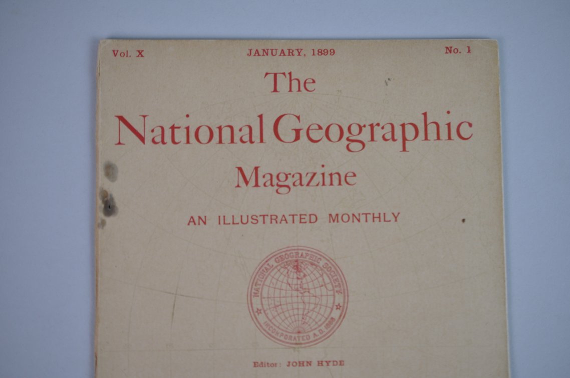 Vol. X No. 1 – January 1899 National Geographic, photo 3 of 3
