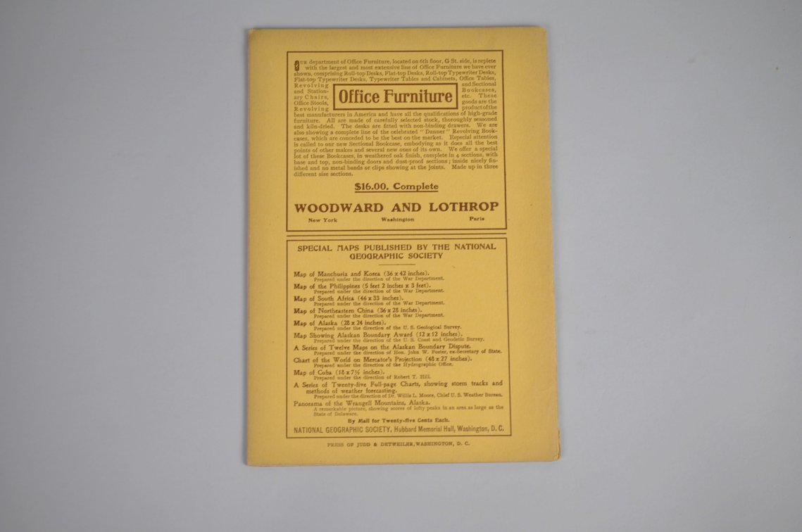 Vol. XV No.5 – May 1904 National Geographic, photo 2 of 3