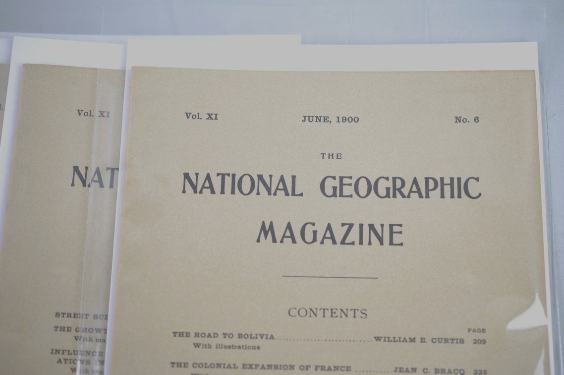 Vol. VII-XII 1896-1901 National Geographic Reprints, photo 7 of 10