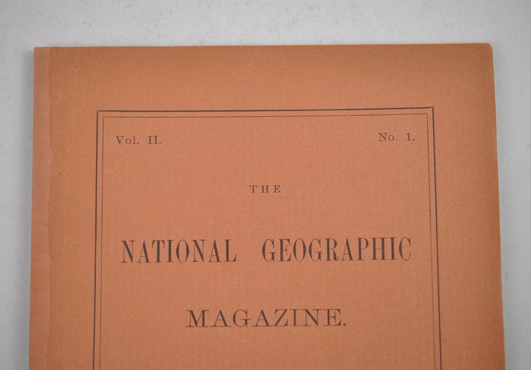 Vol. II No. 1 – April 1890 National Geographic, photo 3 of 3