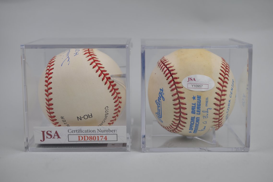 Baseballs Inscribed by HOF'ers from 60's & 70's, photo 4 of 13