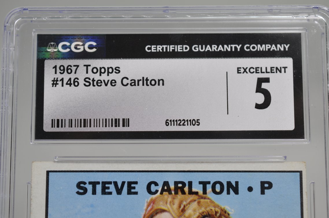 Graded Rickey Henderson & Steve Carlton Cards, photo 4 of 8