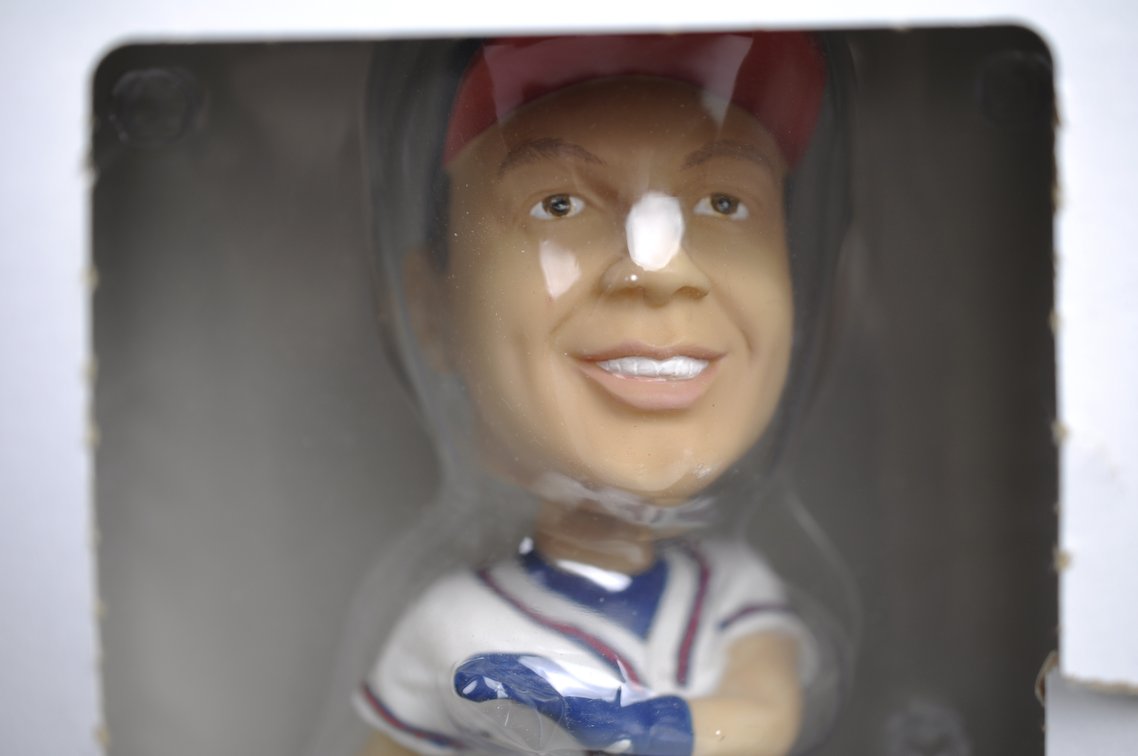 Chipper Jones Auto Photo & Ltd Bobblehead, photo 10 of 11