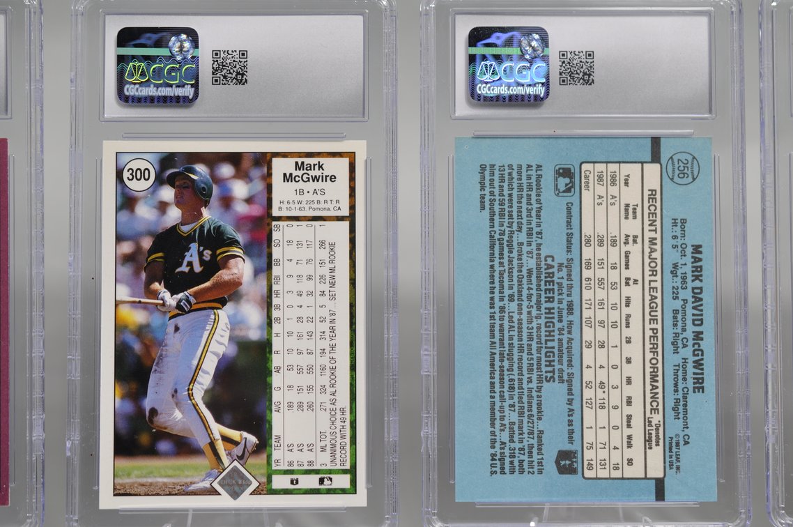 Mark McGwire Graded Cards, photo 7 of 8