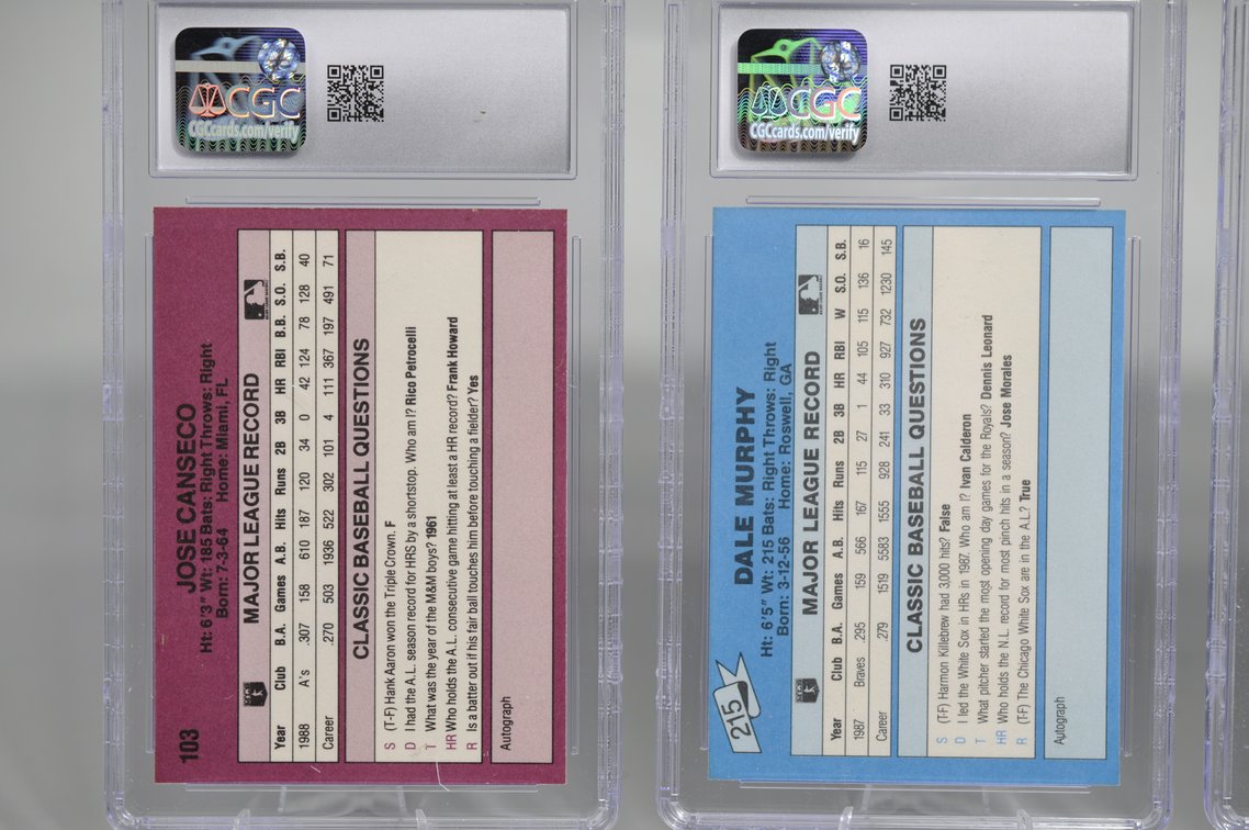 80's Players Graded Cards, photo 5 of 6
