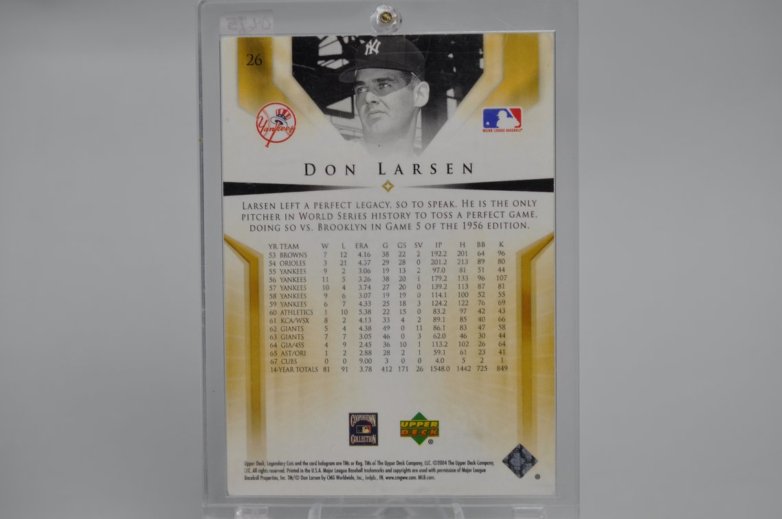 Signed Auto and Patch Cards, photo 11 of 11
