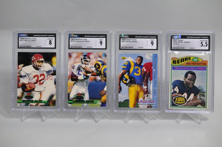 NFL Legends Graded Cards Collection