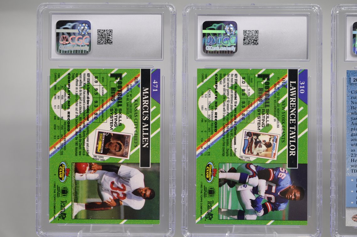NFL Legends Graded Cards Collection, photo 5 of 6