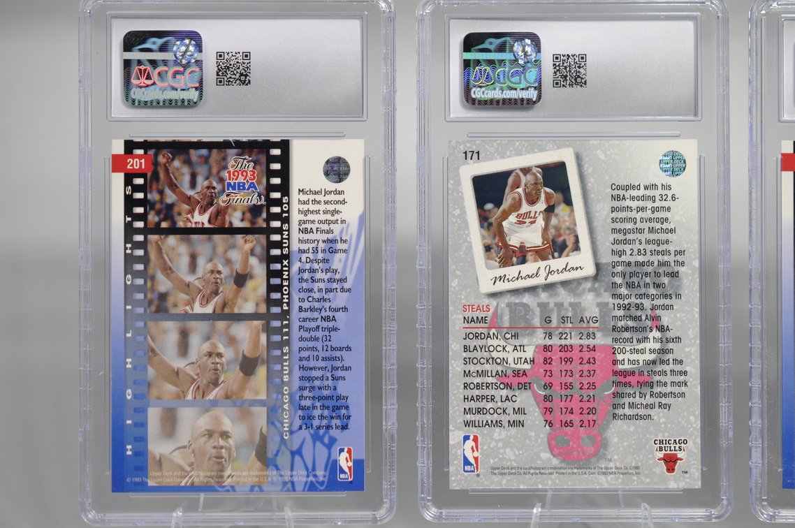 Michael Jordan Graded Cards Collection, photo 6 of 8