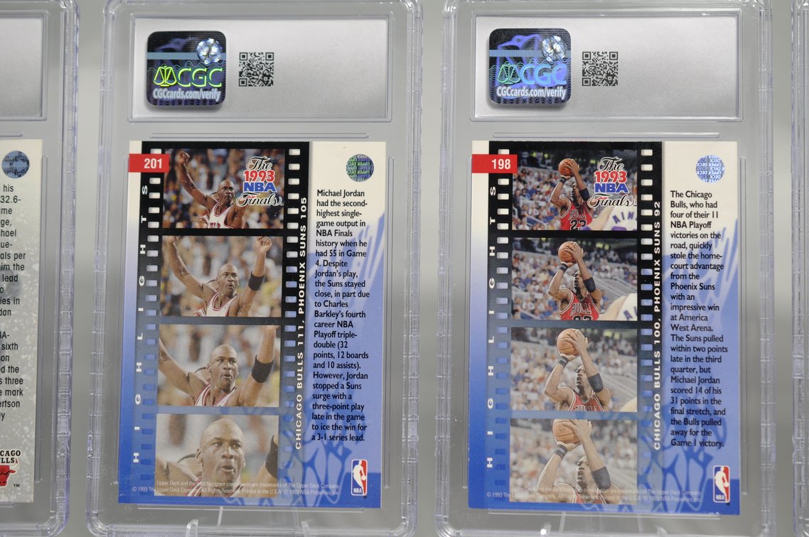 Michael Jordan Graded Cards Collection, photo 7 of 8