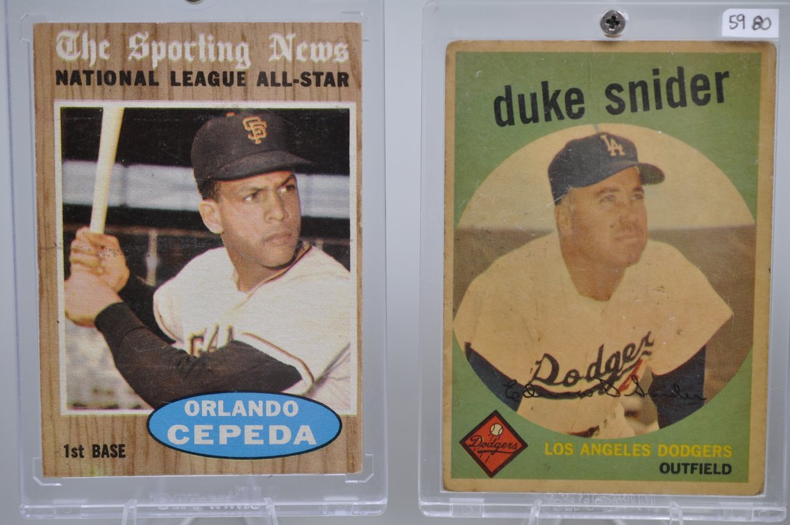 1959 and 1962 Baseball Card Collection, photo 2 of 6