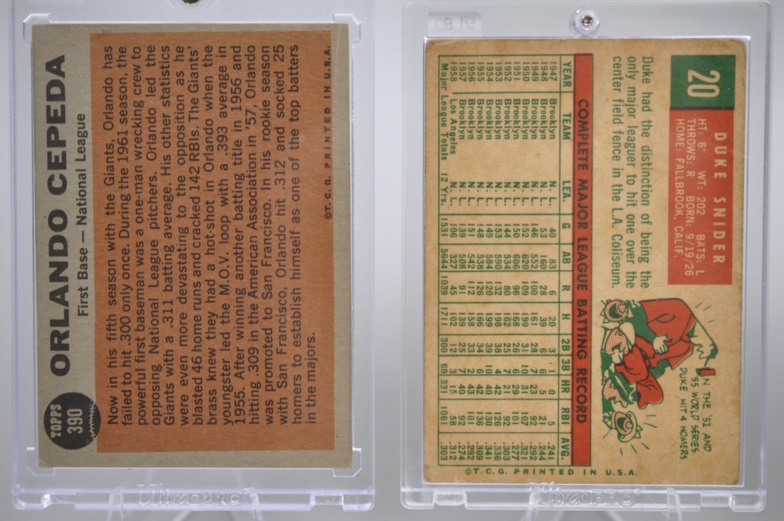 1959 and 1962 Baseball Card Collection, photo 5 of 6