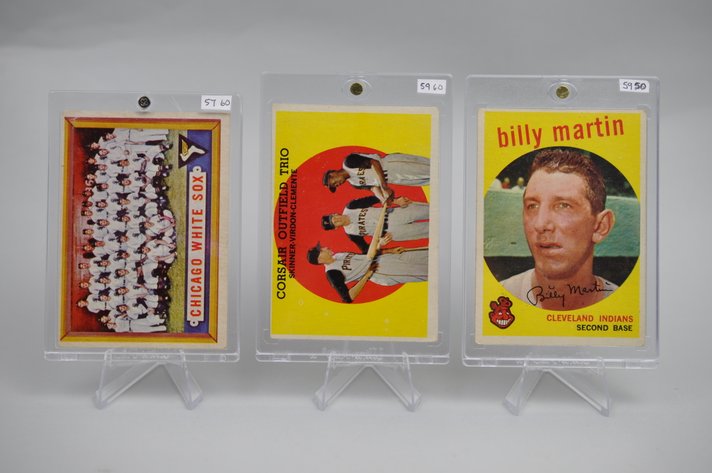 1957 & 1959 Baseball Card Assortment