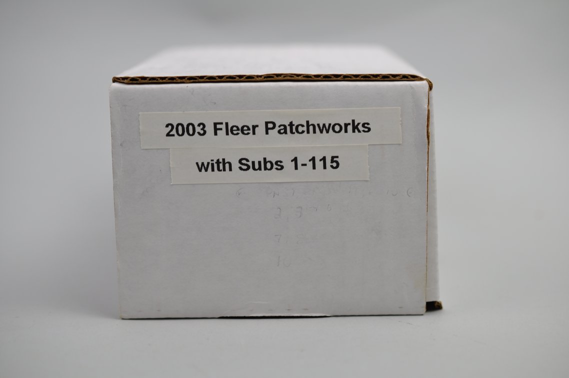 2003 Fleer Patchworks Set 1-115 + Inserts, photo 4 of 4