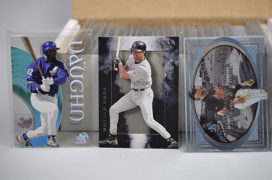 Complete 1999 Skybox E-X Century Set & 2001 UD Reserve Set, photo 2 of 6
