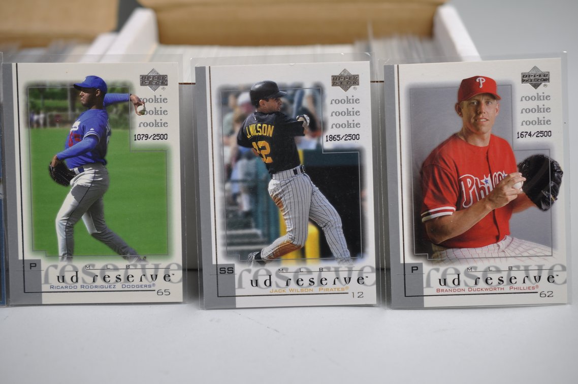 Complete 1999 Skybox E-X Century Set & 2001 UD Reserve Set, photo 3 of 6