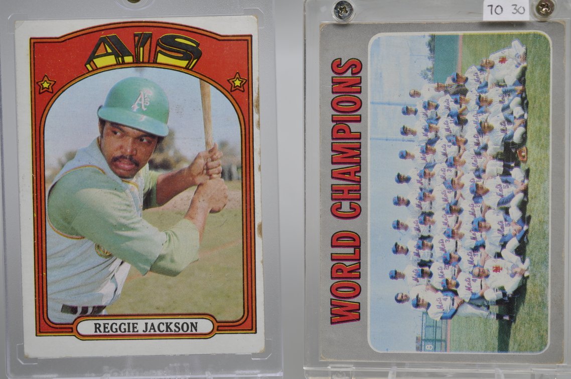 HOF Palmer, Seaver, Jackson & Mets Cards, photo 5 of 8