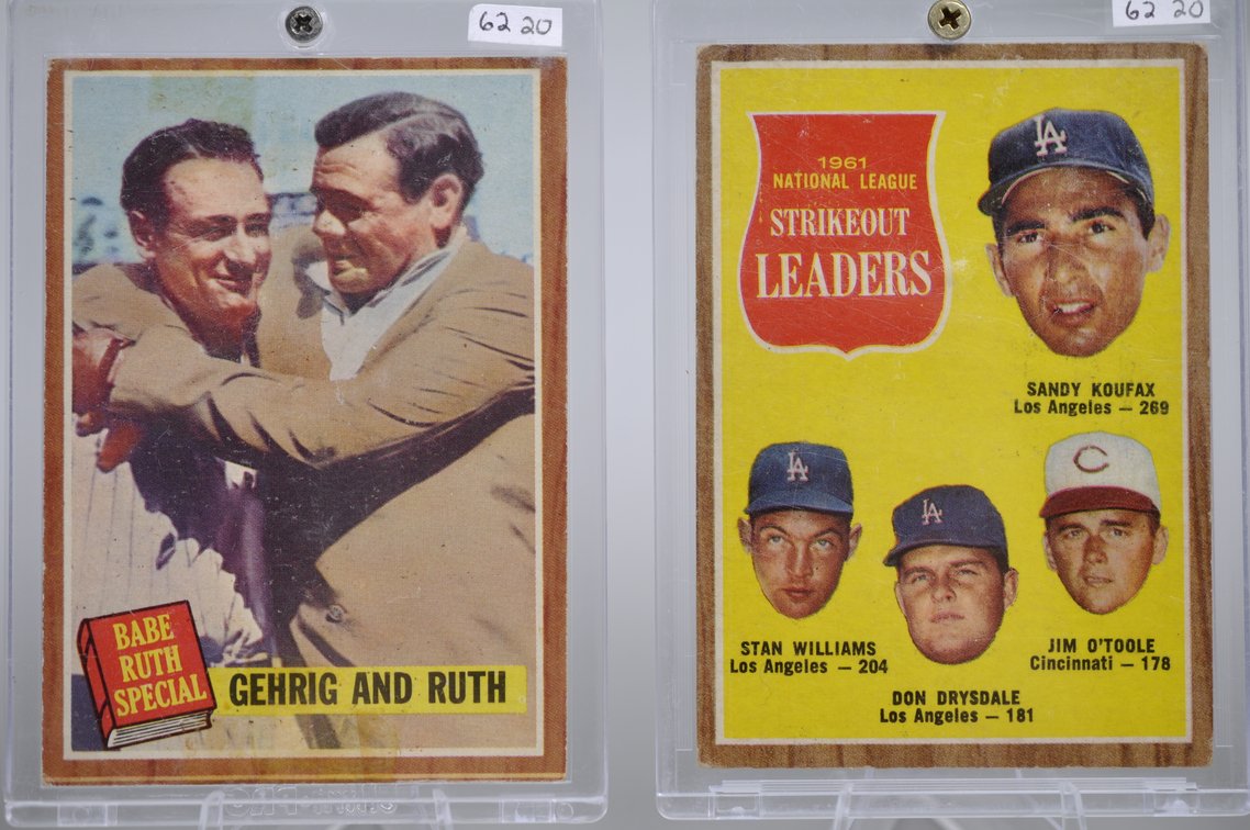 1962 Baseball Card Assortment, photo 3 of 8