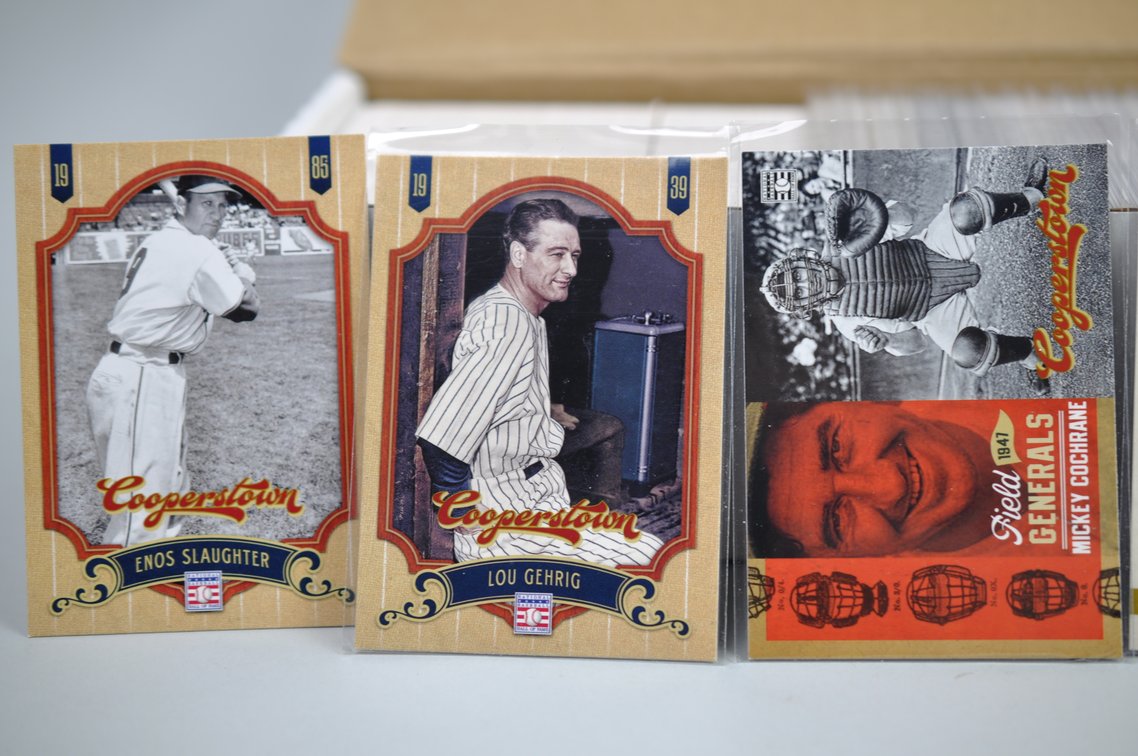 1996 Fleer E-XL Set & 2012 Panini Cooperstown Set, photo 2 of 7