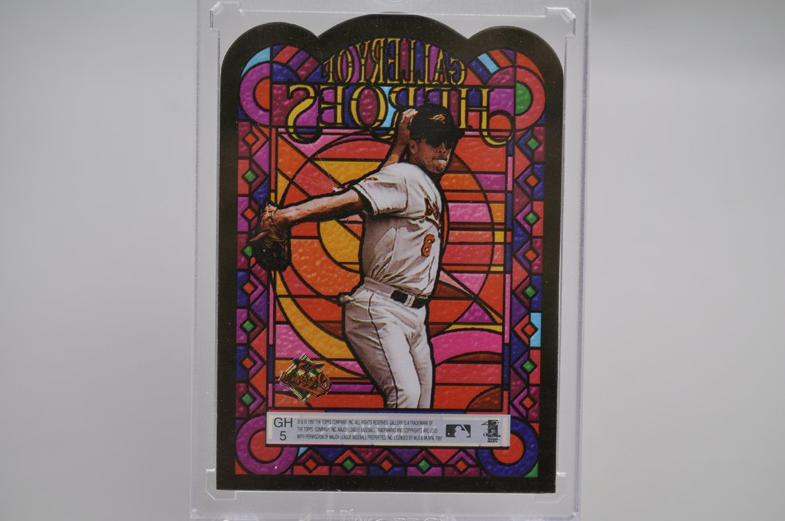 Cal Ripken Ltd Stained Glass Card, photo 4 of 4