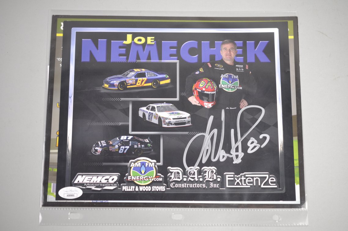 NASCAR Collection with Signed Driver Photos & Hats, photo 20 of 41