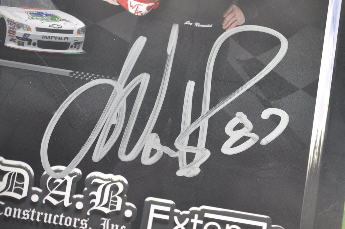 NASCAR Collection with Signed Driver Photos & Hats, photo 21 of 41