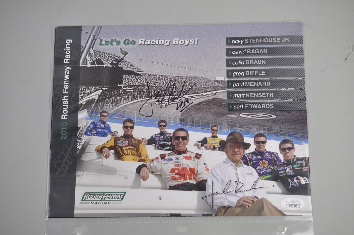 NASCAR Collection with Signed Driver Photos & Hats, photo 23 of 41