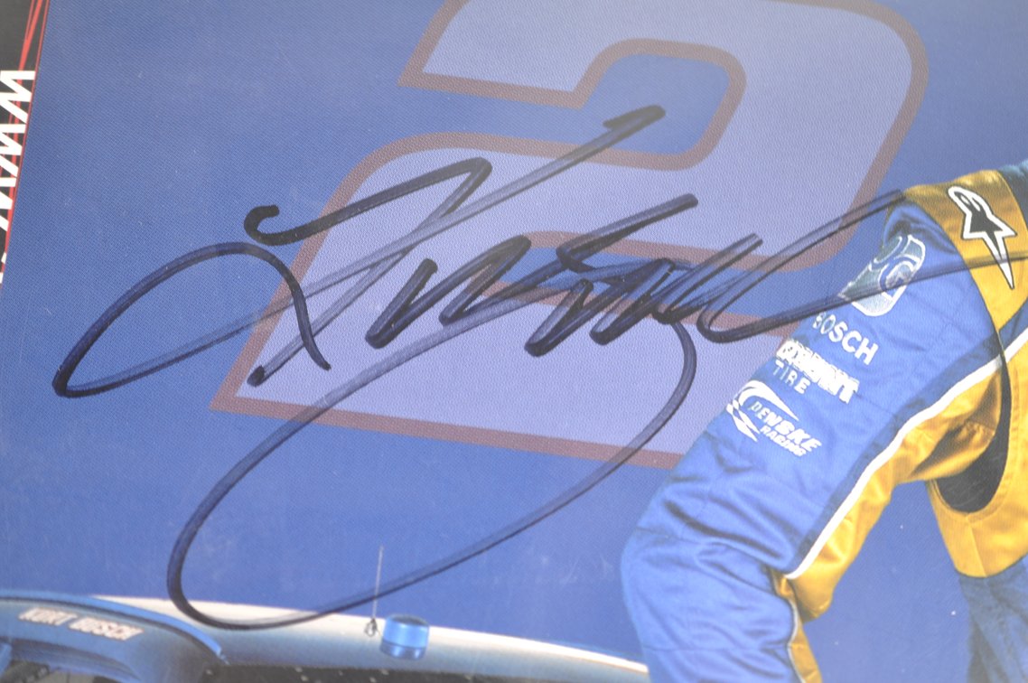 NASCAR Collection with Signed Driver Photos & Hats, photo 15 of 41