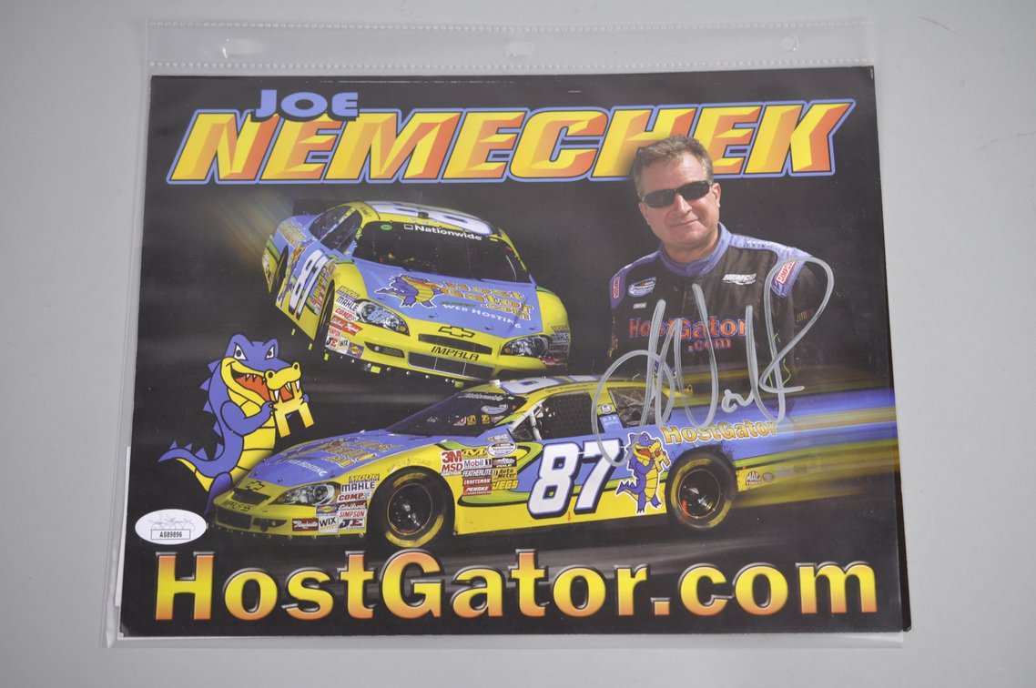 NASCAR Collection with Signed Driver Photos & Hats, photo 17 of 41