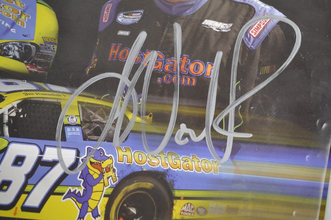 NASCAR Collection with Signed Driver Photos & Hats, photo 18 of 41