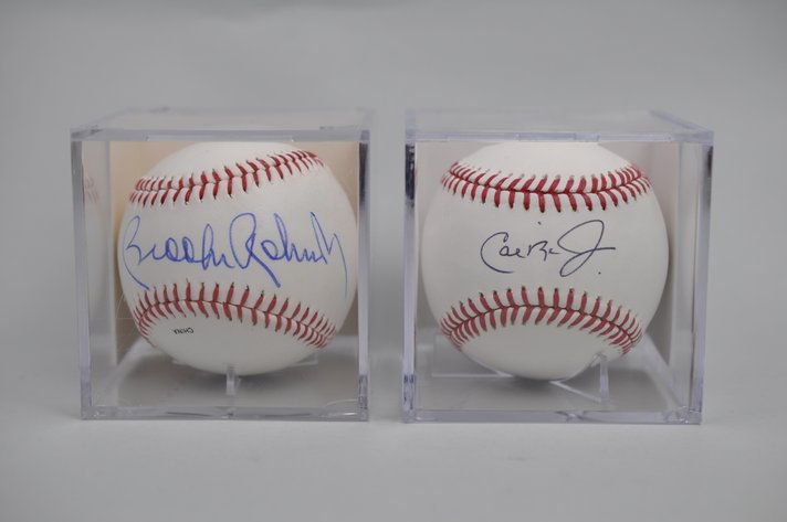 Signed Baseballs, Cal Ripken Jr. & Brooks Robinson