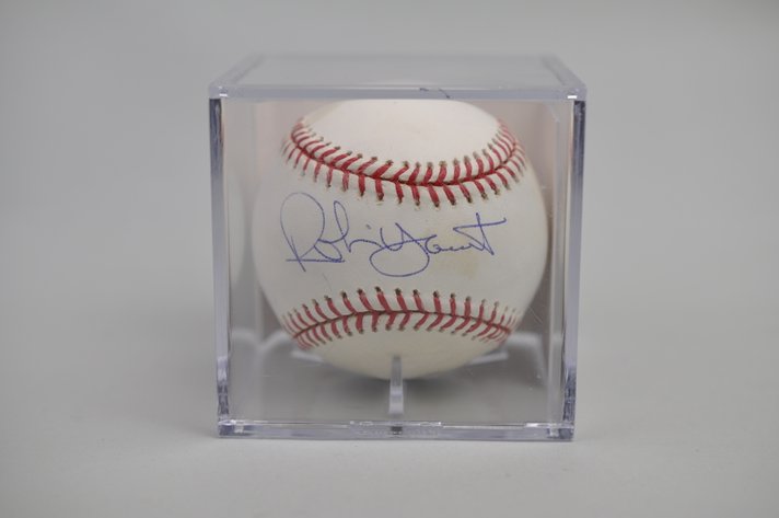 Autographed Baseball by Robin Yount