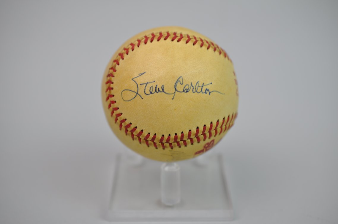 Rose, Carlton & Schmidt Signed Baseball, photo 5 of 11