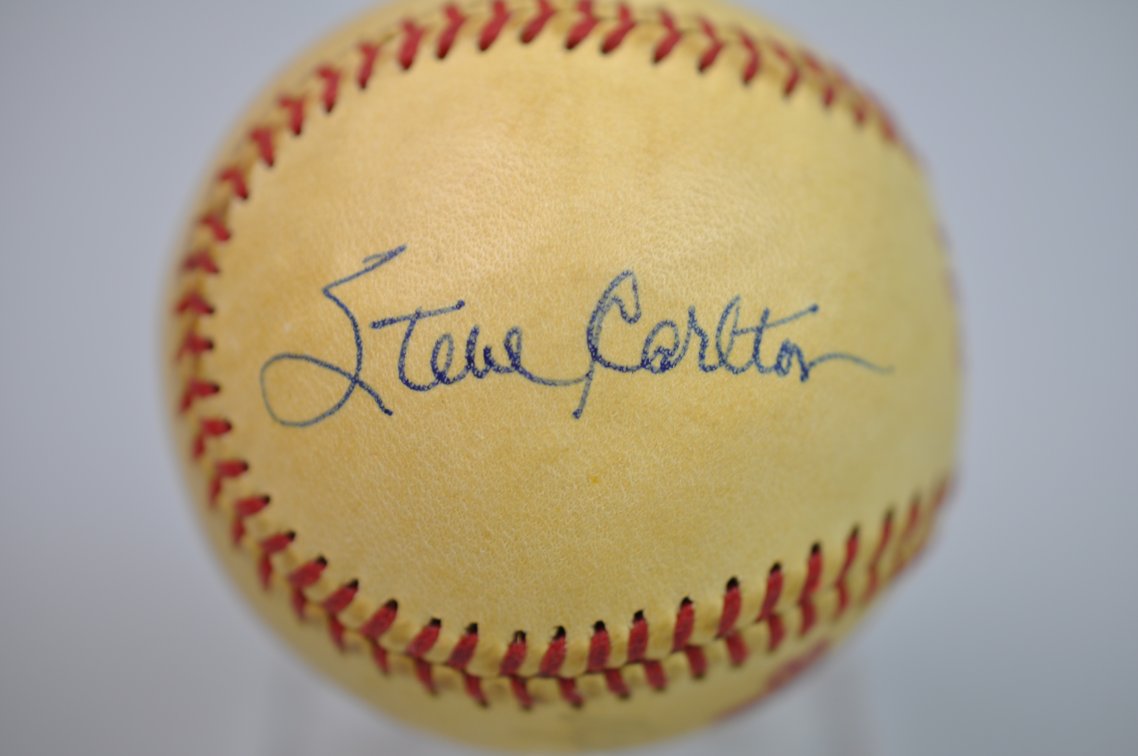 Rose, Carlton & Schmidt Signed Baseball, photo 6 of 11