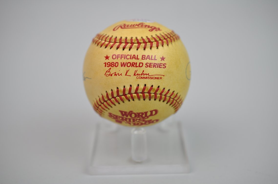 Rose, Carlton & Schmidt Signed Baseball, photo 7 of 11