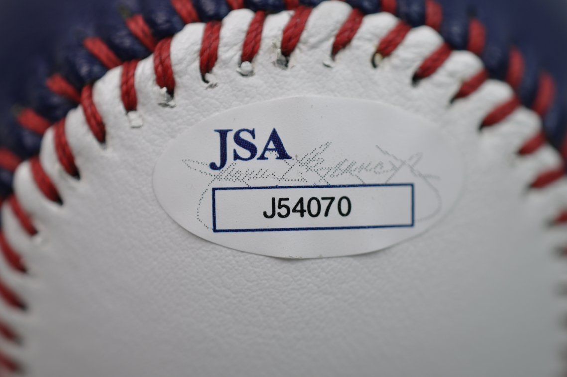 Yogi Berra Signed Yankees Ball, photo 3 of 8