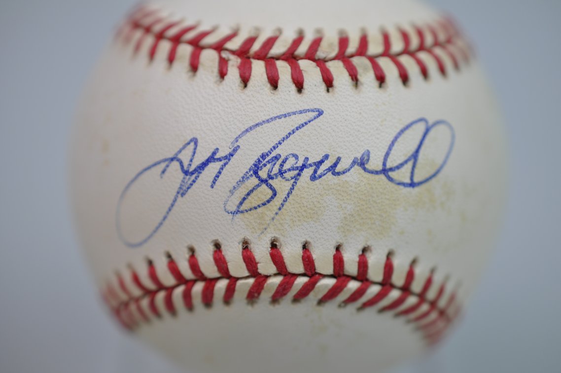 Baseball Signed by HOF Jeff Bagwell, photo 2 of 9