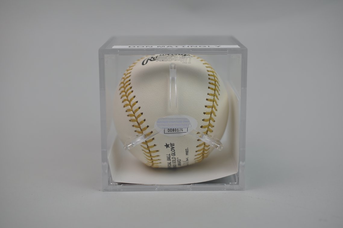 Don Mattingly Signed Golden Glove Ball, photo 7 of 8