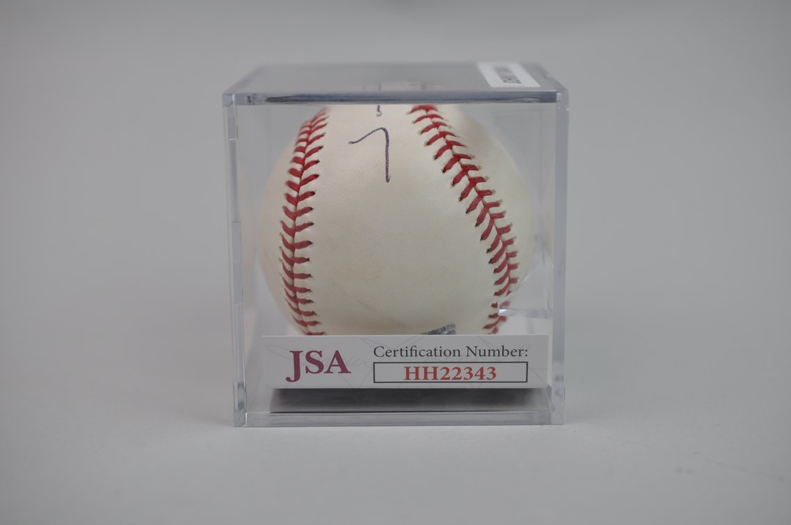 Johnny Damon Signed Baseball, photo 4 of 8