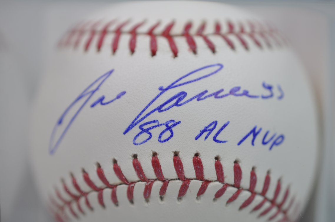 Inscribed Baseball by José Canseco, photo 2 of 8