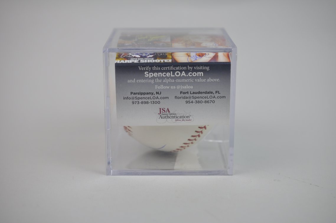 HOF Al Kaline Baseball in Blue Ink, photo 8 of 8