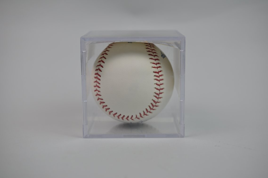 HOF Al Kaline Baseball in Blue Ink, photo 6 of 8