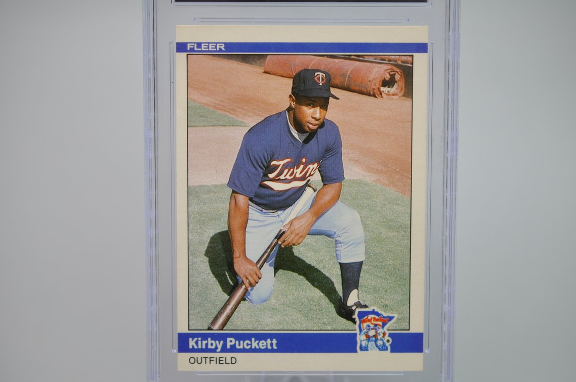1984 Kirby Puckett #U-93 CGC 7 Graded Card, photo 2 of 4